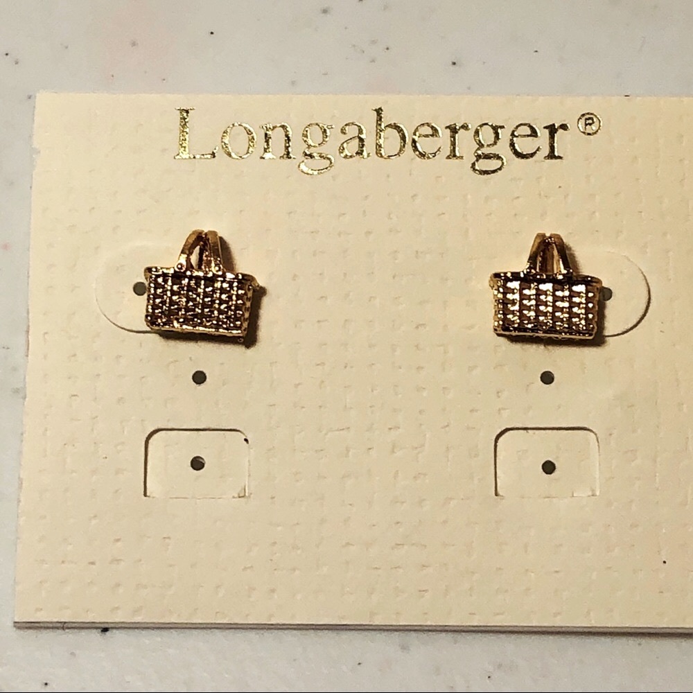 Longaberger Gold Earrings
